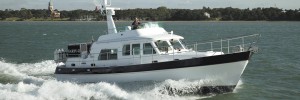 Hardy 42 motor boat