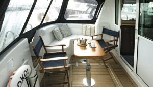 Hardy 32 cockpit