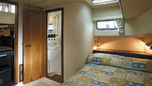 Double berth cabin