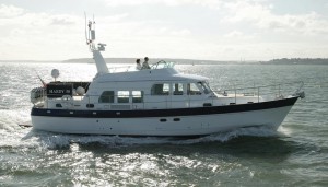 The Hardy 50, a sea going yacht with classic lines